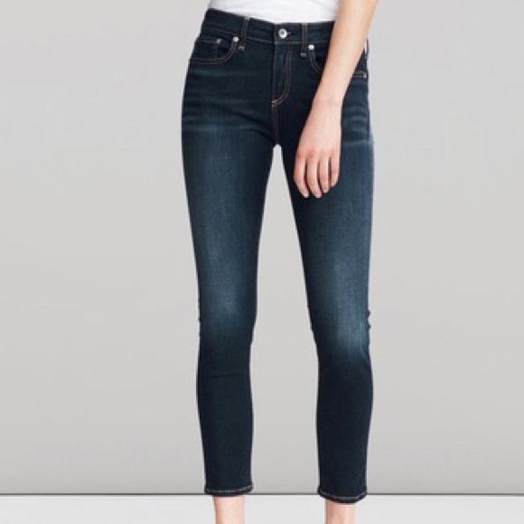 Rag & Bone Cate Mid-Rise Skinny Jeans